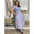 Kurzarm-Sommerkleid für Damen FIORE (S/M/L EINHEITSGRÖSSE) ITALIAN FASHION IMSM25019
