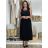 Sommerkleid mit Trägern Damen (S / M ONE SIZE) ITALIAN FASHION IM722103