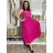 Sommerkleid mit Trägern Damen (S / M ONE SIZE) ITALIAN FASHION IM722103
