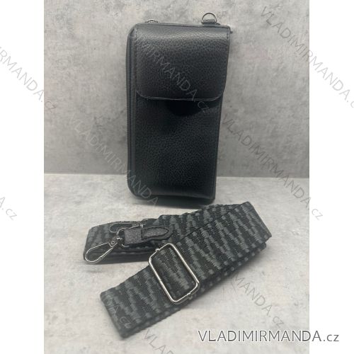 Damenbrieftasche mit Handyfach (20x11cm) TESSRA HANDBAGS TES2311888-1 EINHEITSGRÖSSE schwarz
