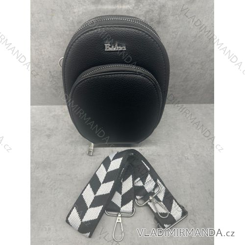 Damen-Umhängetasche (18 x 25 cm) TESSRA HANDBAGS TES237021 EINHEITSGRÖSSE schwarz