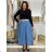 Elegante Hose mit Gürtel für Damen (S/M/L ONE SIZE) ITALIAN FASHION IM425057