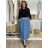Elegante Hose mit Gürtel für Damen (S/M/L ONE SIZE) ITALIAN FASHION IM425057 S / M / L hellblau
