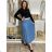 Elegante Hose mit Gürtel für Damen (S/M/L ONE SIZE) ITALIAN FASHION IM425057 S / M / L hellblau