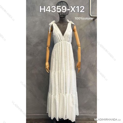 Kurzes, ärmelloses Icecool-Sommerkleid für Damen (S/M EINHEITSGRÖSSE) ITALIAN FASHION IMM23177