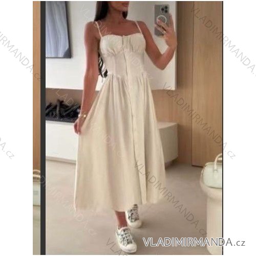Elegantes Hemd Langarm Damen Kleid (S / M ONE SIZE) ITALIAN FASHION IMWY21734
