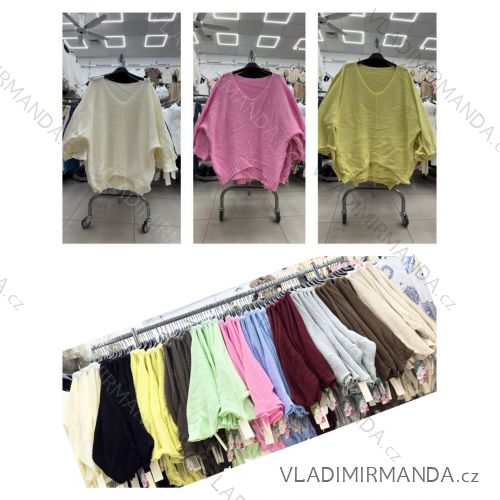 Elegantes Hemd Langarm Damen Kleid (S / M ONE SIZE) ITALIAN FASHION IMWY21734