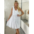 Kurzärmliges Sommer-Freizeitkleid für Damen (S/M/L EINHEITSGRÖSSE) ITALIAN FASHION IMWGB25022