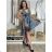 Leicht gestrickter Langarmpullover für Damen (L/XL EINHEITSGRÖSSE) ITALIAN FASHION IM723GALA
