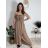 Elegante Hose mit Gürtel für Damen (S/M/L ONE SIZE) ITALIAN FASHION IM425057
