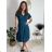 Kurzärmliges Sommerkleid für Damen (Einheitsgröße S/M) ITALIAN FASHION IMM23M20814
