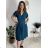 Kurzärmliges Sommerkleid für Damen (Einheitsgröße S/M) ITALIAN FASHION IMM23M20814