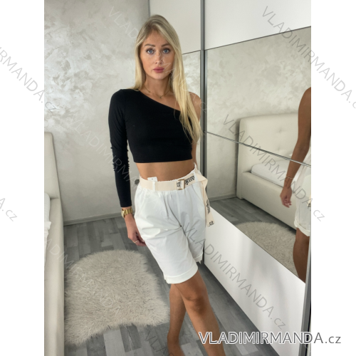 Lange Stretchhose für Damen in Übergröße (XL/2XL ONE SIZE) ITALIAN FASHION IMC22810