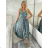 Langärmliges Sommer-Hemdkleid für Damen (S/M/L Einheitsgröße) INDIAN FASHION IMWY23123 S / M / L pink