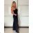 Sommerkleid Carmen aus Musselin für Damen (Einheitsgröße S/M) ITALIAN FASHION IMWE231506