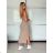 Langes Sommer-Trägerkleid für Damen (XS/S/M ONE SIZE) ITALIAN FASHION IMWHD252364