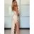 Elegantes ärmelloses Etuikleid für Damen (S-XL) ITALIAN FASHION IMHMS23118 -   beige -   S / M