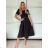 Kurzärmliges Sommer-Freizeitkleid für Damen (S/M/L EINHEITSGRÖSSE) ITALIAN FASHION IMWGB25022