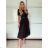 Kurzärmliges Sommer-Freizeitkleid für Damen (S/M/L EINHEITSGRÖSSE) ITALIAN FASHION IMWGB25022