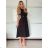 Kurzärmliges Sommer-Freizeitkleid für Damen (S/M/L EINHEITSGRÖSSE) ITALIAN FASHION IMWGB25022