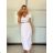 Kurzärmliges Sommer-Freizeitkleid für Damen (S/M/L EINHEITSGRÖSSE) ITALIAN FASHION IMWGB25022 S / M / L beige