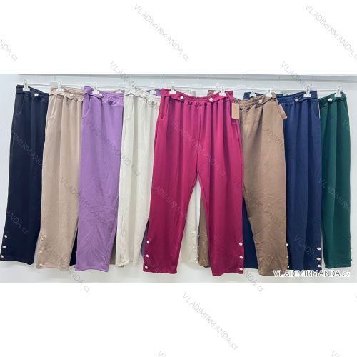 Lange Sommerhose in Übergröße für Damen (S/M/L Einheitsgröße) ITALIAN FASHION IM425271