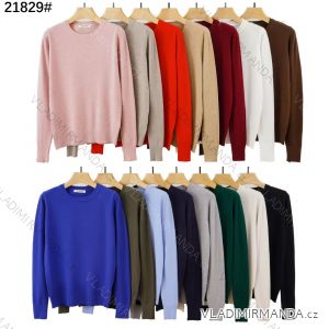 Leichter Kurzarmpullover für Damen (S/M/L ONE SIZE) ITALIAN FASHION IMWKK252585