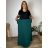 Elegante Hose mit Gürtel für Damen (S/M/L ONE SIZE) ITALIAN FASHION IM425057
