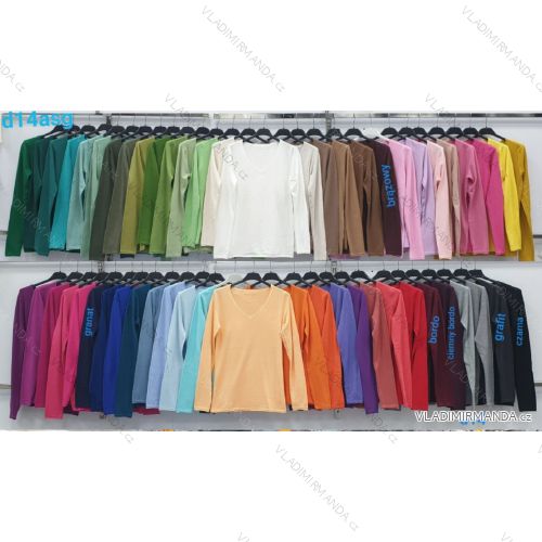 Langärmliger Pelzpullover für Damen (S/M/L ONE SIZE) ITALIAN FASHION IMWCH25116