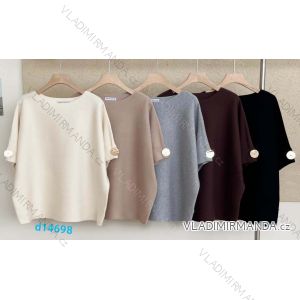 Langärmliger Pelzpullover für Damen (S/M/L ONE SIZE) ITALIAN FASHION IMWCH25116