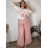 Damen-Strickpullover mit langen Ärmeln (Einheitsgröße S/M) ITALIAN FASHION IMWDT23005