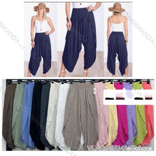 Damen-Stretchhose lang (S / M ONE SIZE) ITALIAN FASHION IMWB221597