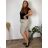 Shorts Shorts Stretch Damen Übergröße (2XL/3XL/4XL ONE SIZE) ITALIAN FASHION IM424KEJSY