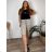 Shorts Shorts Stretch Damen Übergröße (2XL/3XL/4XL ONE SIZE) ITALIAN FASHION IM424KEJSY