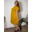 Sommerkleid oval Kurzarm Damen Übergröße (50/52/54 Einheitsgröße) ITALIAN FASHION IM425011