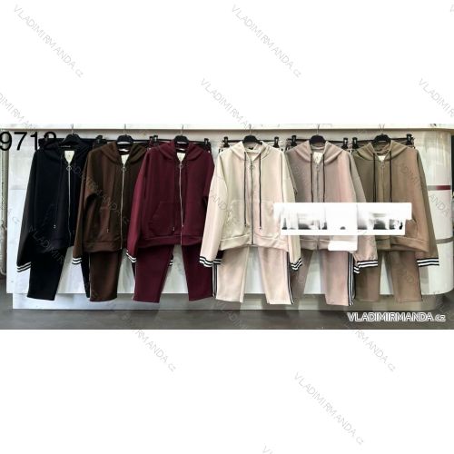 Damen-Stretchhose lang (S / M ONE SIZE) ITALIAN FASHION IMWB221597