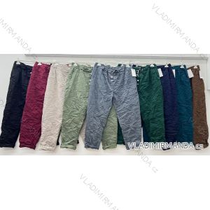 Lange Sommerhose in Übergröße für Damen (S/M/L Einheitsgröße) ITALIAN FASHION IM425271