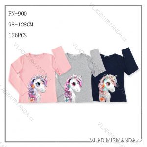 Langarm-T-Shirt für Kindermädchen (98-128) SEZON SEZ25FN900