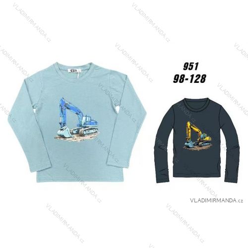 Langarm-T-Shirt für Kinderjungen (98-128) SEASON SEZ25FN951