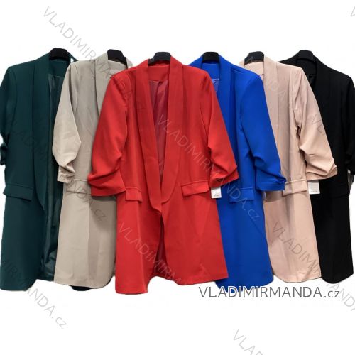 Elegante, langärmlige Damenjacke (Einheitsgröße S/M/L) ITALIENISCHE MODE IMC25329