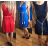 Sommer-Frauenkleid (uni sl) ITALIENISCHE Mode IM9176097
