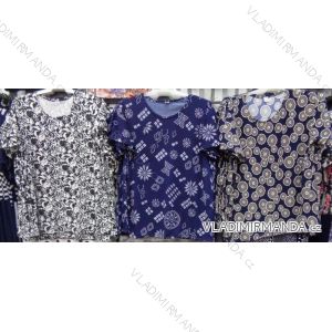 T-Shirt mit kurzen Ärmeln für Damen (xl-4xl) OSLIL POLSKá Fashion PM117030
