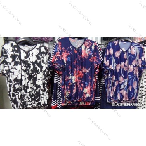 T-Shirt mit kurzen Ärmeln für Damen (42-52) OSLIL POLSKá Fashion PM117033
