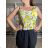 Tílko letní icecool dámské (S/M ONE SIZE) ITALSKÁ MÓDA IMM21634 M/L/XL weiß