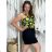 Tílko letní icecool dámské (S/M ONE SIZE) ITALSKÁ MÓDA IMM21634 M/L/XL weiß
