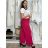 Langes warmes Langarmkleid für Damen in Übergröße (50/52/54 Einheitsgröße) ITALIAN FASHION IM424636 S / M / L schwarz