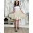 Elegantes Hemd Langarm Damen Kleid (S / M ONE SIZE) ITALIAN FASHION IMWY21734