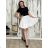 Elegantes Hemd Langarm Damen Kleid (S / M ONE SIZE) ITALIAN FASHION IMWY21734 S / M / L beige