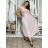 Sommerkleid mit Trägern Damen (S / M ONE SIZE) ITALIAN FASHION IM722103