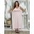 Sommerkleid mit Trägern Damen (S / M ONE SIZE) ITALIAN FASHION IM722103